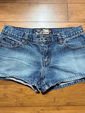 Roxy Denim Jean Shorts Size 5 Blue
